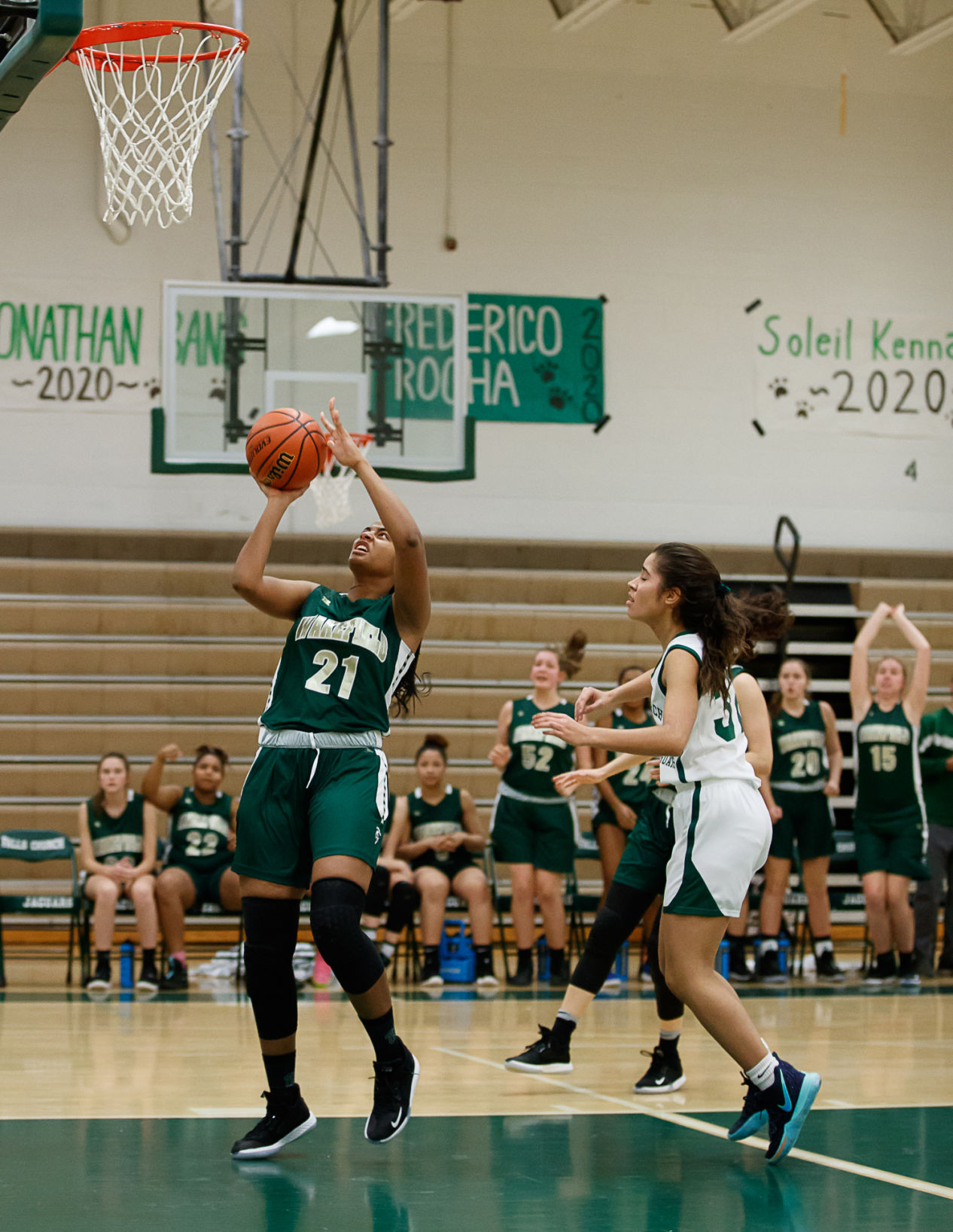 Wakefield girls basketball 10